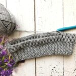 gray knit textile and gray yard